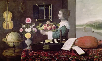 Los cinco sentidos, o Verano, 1633